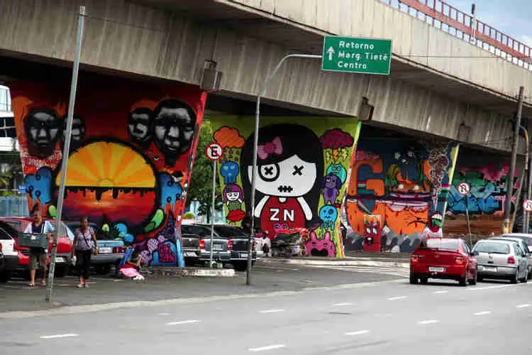 Grafite: Museu a Ceu aberto na zona norte de São Paulo